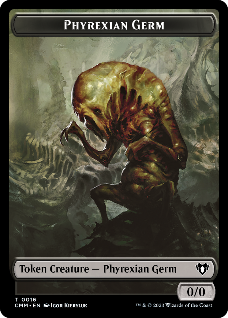 Image of Phyrexian Germ Token [Commander Masters Tokens]