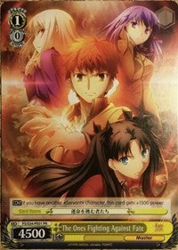 Image of The Ones Fighting Against Fate (FS/S34-PE01 PR) (Promo) [Fate/Stay Night [Unlimited Blade Works]]