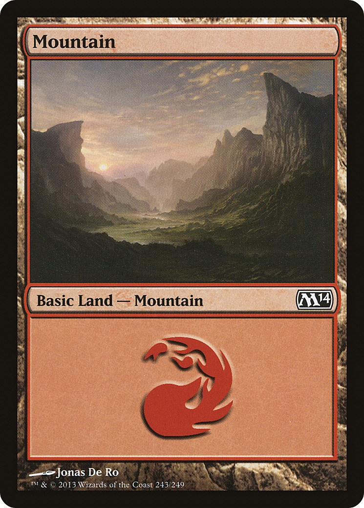Image of Mountain (243) [Magic 2014]