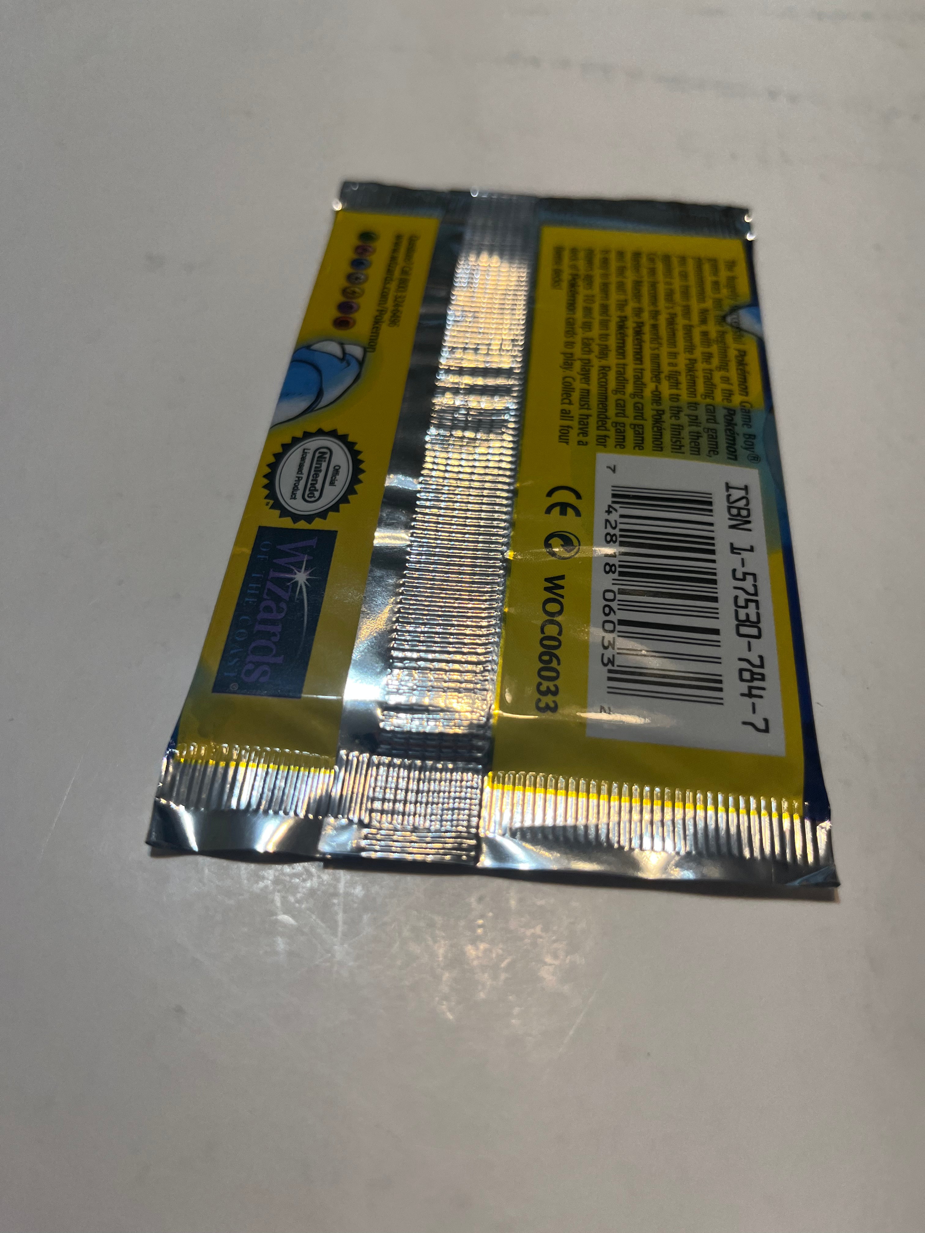 Image of 1999 Pokemon 1st First Edition Base Set Booster Pack - Blastoise