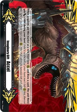 Image of Imaginary Gift [Accel II] - Thundering Sword Dragon, Angerblader (GIFT MARKERS)