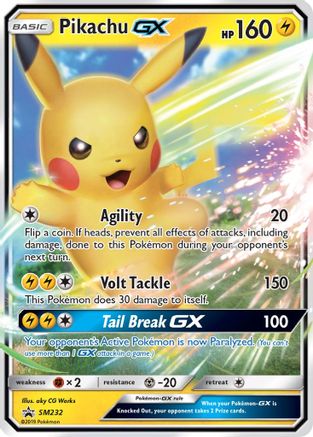 Image of Pikachu GX (SM232) [Sun & Moon: Black Star Promos]