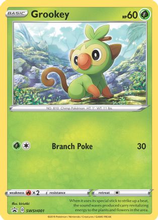 Image of Grookey (SWSH001) [Sword & Shield: Black Star Promos]