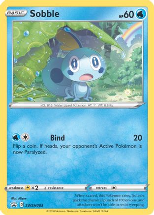 Image of Sobble (SWSH003) [Sword & Shield: Black Star Promos]