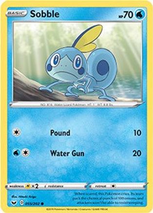 Image of Sobble (055/202) (Premium Collection) [Sword & Shield: Base Set]
