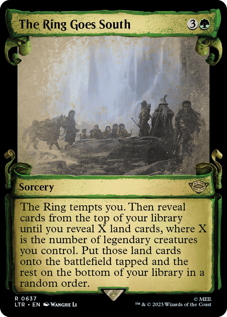 Image of The Ring Goes South [The Lord of the Rings: Tales of Middle-Earth Showcase Scrolls]