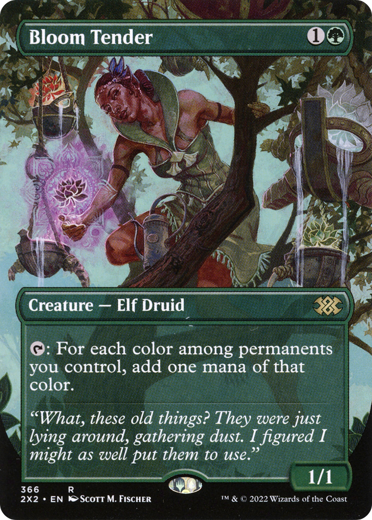 Image of Bloom Tender (Borderless Alternate Art) [Double Masters 2022]