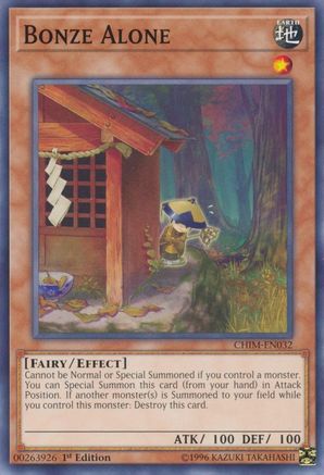 Image of Bonze Alone [CHIM-EN032] Common