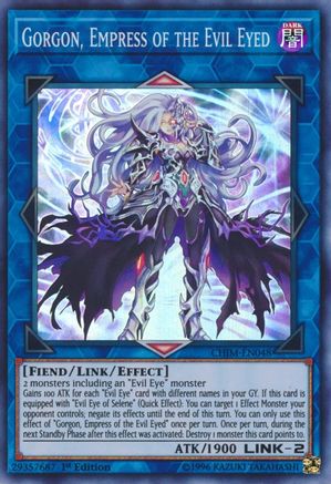 Image of Gorgon, Empress of the Evil Eyed [CHIM-EN048] Super Rare