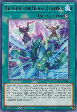 Image of Gladiator Beast United [CHIM-EN057] Rare