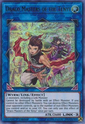 Image of Draco Masters of the Tenyi [CHIM-EN099] Ultra Rare