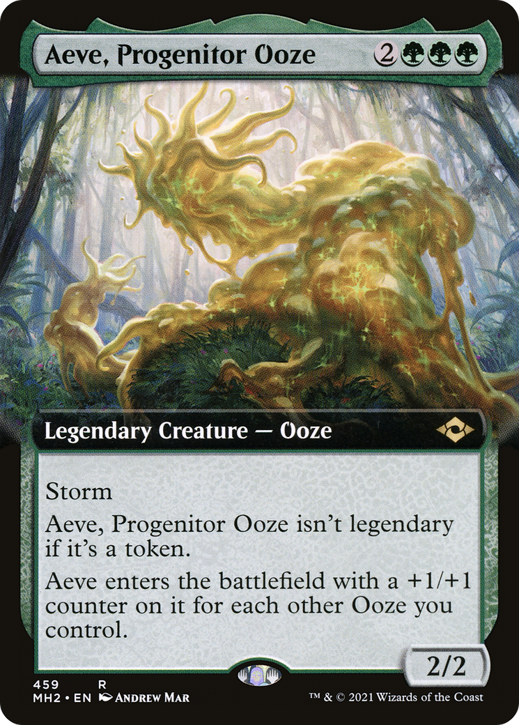 Image of Aeve, Progenitor Ooze (Extended Art) [Modern Horizons 2]