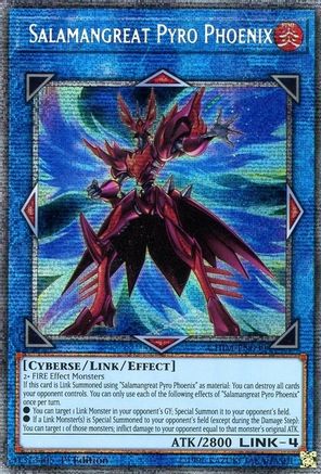 Image of Salamangreat Pyro Phoenix (Starlight Rare) [CHIM-EN039] Starlight Rare
