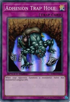 Image of Adhesion Trap Hole [STP2-EN018] Super Rare