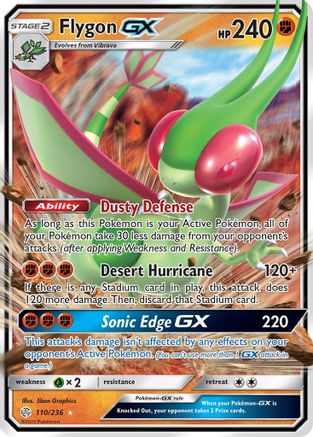 Image of Flygon GX (110/236) [Sun & Moon: Cosmic Eclipse]