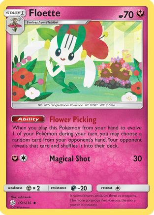 Image of Floette (151/236) [Sun & Moon: Cosmic Eclipse]