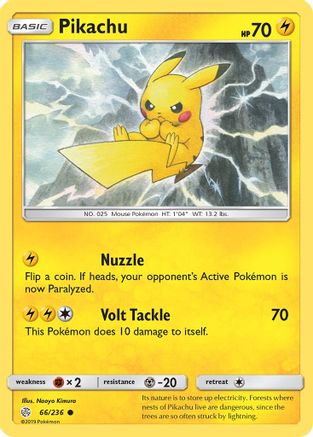 Image of Pikachu (66/236) [Sun & Moon: Cosmic Eclipse]