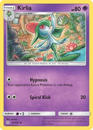 Image of Kirlia (81/236) [Sun & Moon: Cosmic Eclipse]