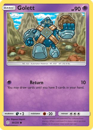 Image of Golett (89/236) [Sun & Moon: Cosmic Eclipse]