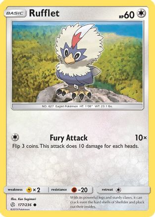 Image of Rufflet (177/236) [Sun & Moon: Cosmic Eclipse]