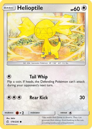 Image of Helioptile (179/236) [Sun & Moon: Cosmic Eclipse]
