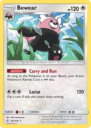 Image of Bewear (182/236) [Sun & Moon: Cosmic Eclipse]