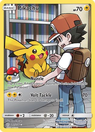 Image of Pikachu (241/236) [Sun & Moon: Cosmic Eclipse]