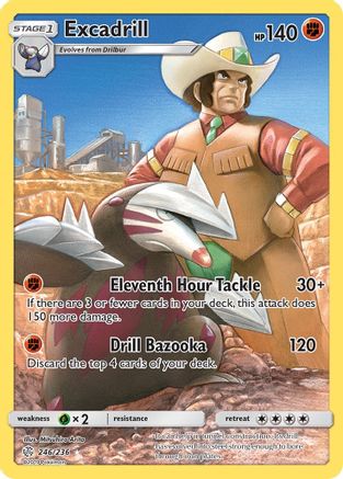 Image of Excadrill (246/236) [Sun & Moon: Cosmic Eclipse]
