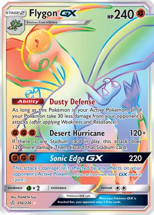 Image of Flygon GX (256/236) [Sun & Moon: Cosmic Eclipse]