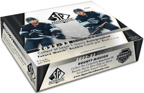Image of 2022-23 Upper Deck SP Authentic Hobby Box