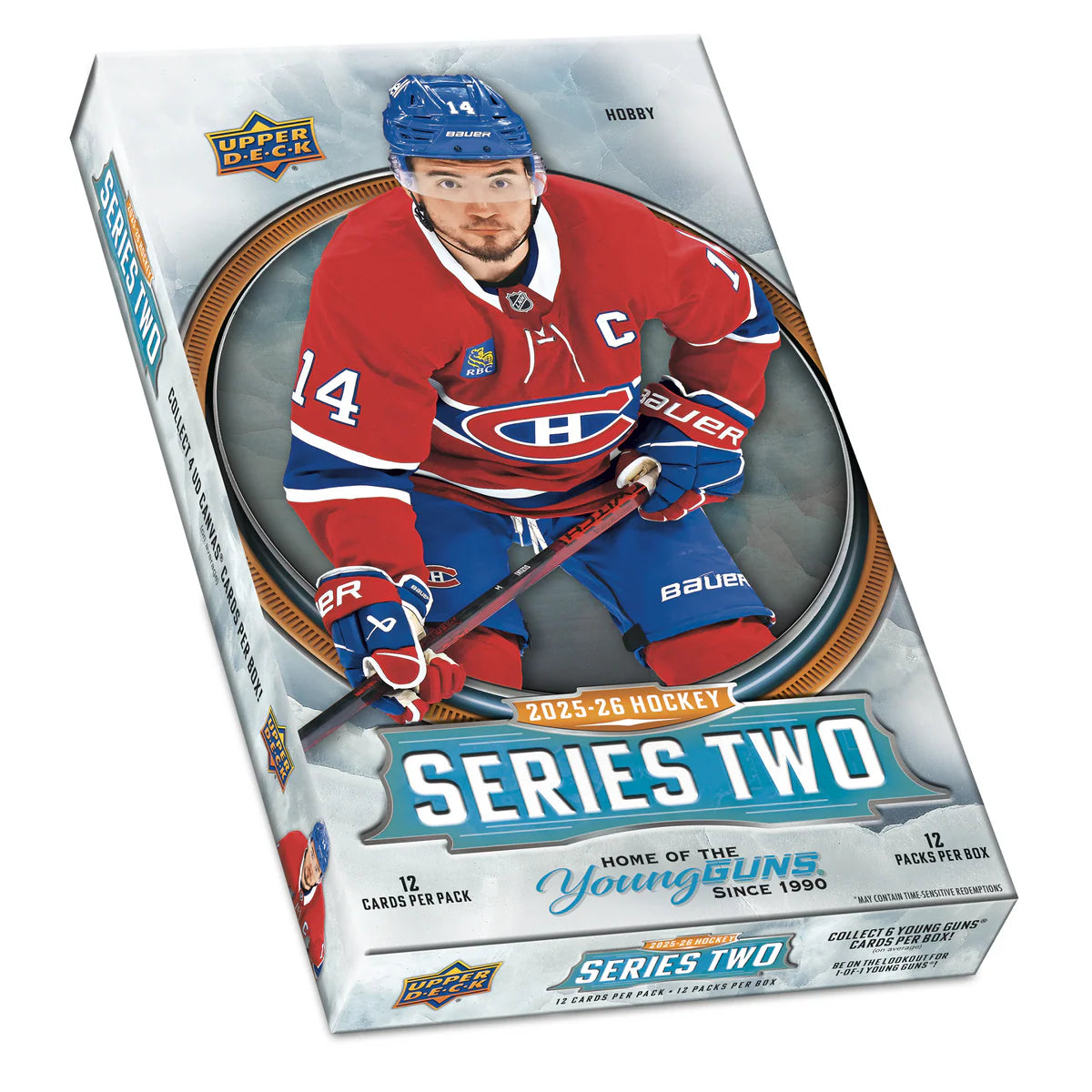 Image of Upper Deck 2025-26 Series 2 Hockey Hobby Box (IN STORE PURCHASE ONLY READ DESCRIPTION)