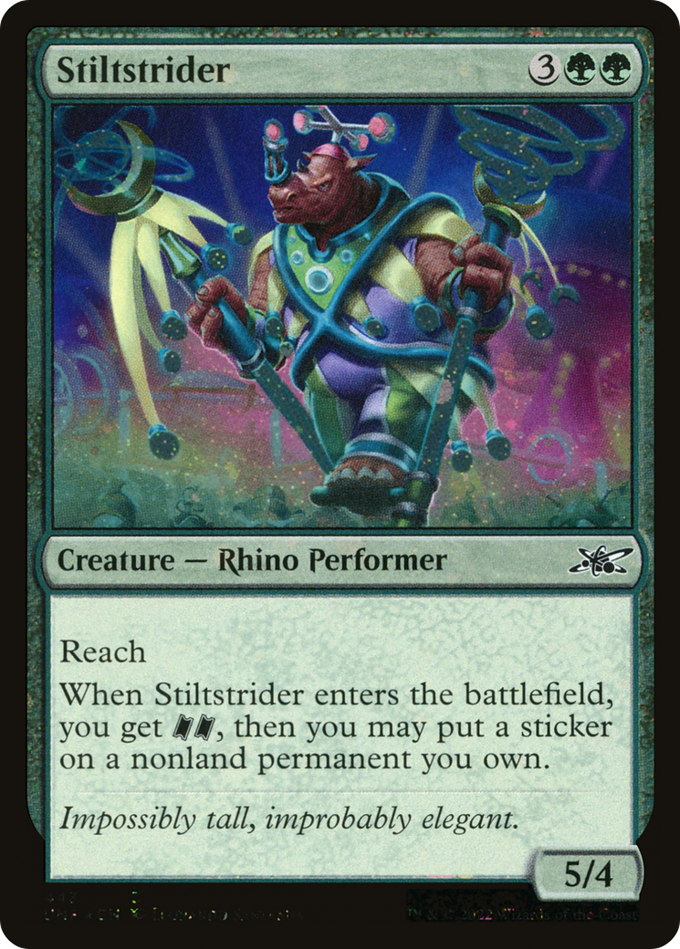Image of Stiltstrider (Galaxy Foil) [Unfinity]