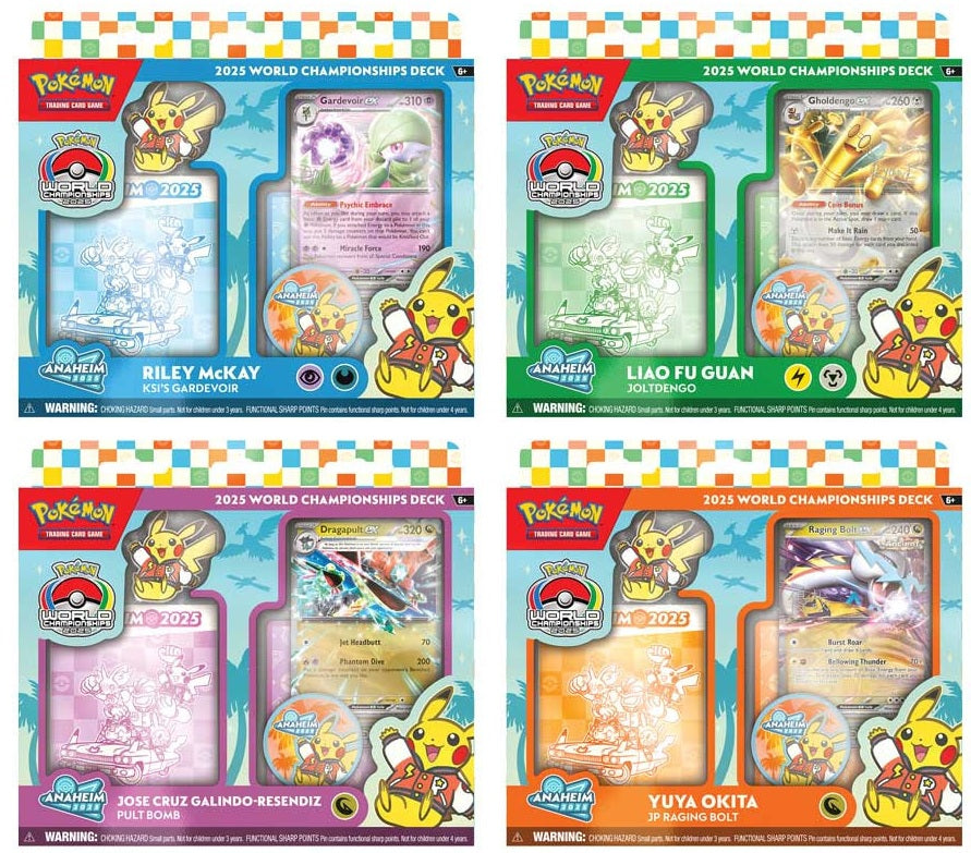 Image of POKEMON WORLD CHAMPIONSHIPS DECK 2025 (Pre-Order)