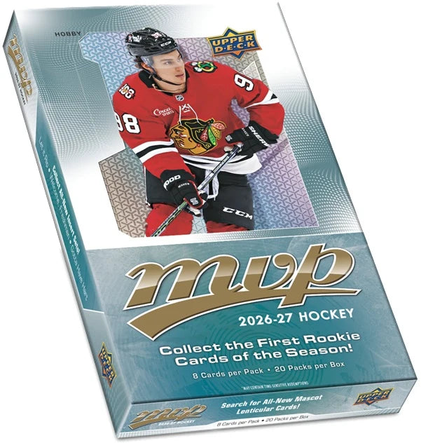 Image of 2026-27 Upper Deck MVP Hockey Hobby Box (IN STORE PURCHASE ONLY READ DESCRIPTION)