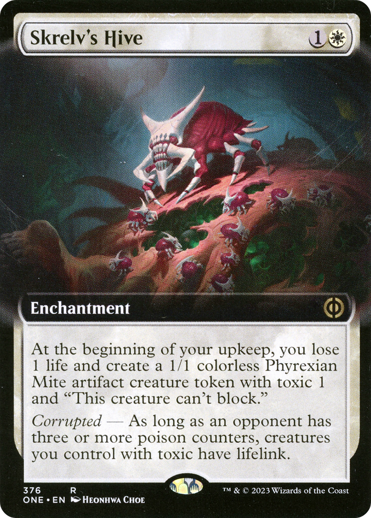 Image of Skrelv's Hive (Extended Art) [Phyrexia: All Will Be One]