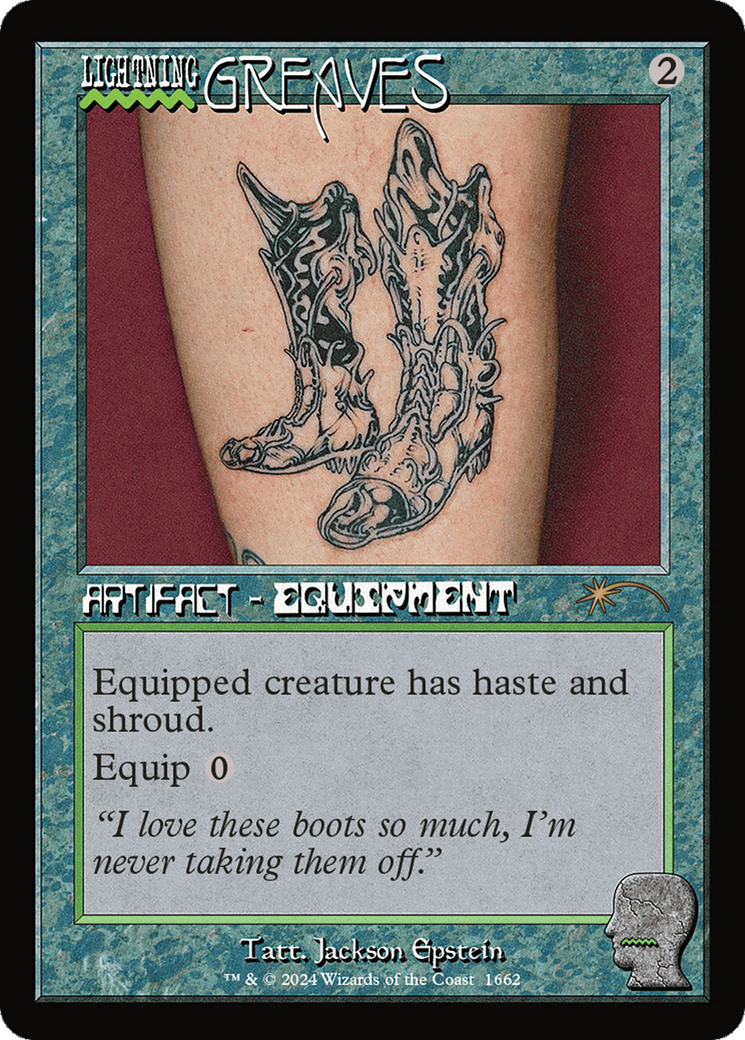 Image of Lightning Greaves (1662) [Secret Lair Drop Series]
