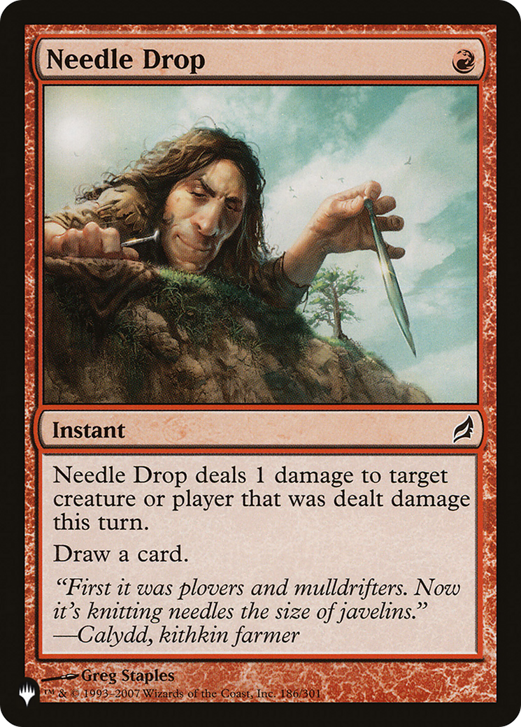 Image of Needle Drop [The List]