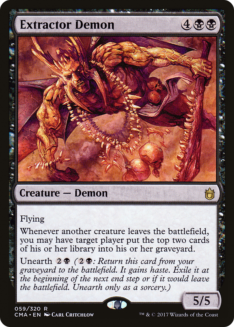 Image of Extractor Demon [Commander Anthology]