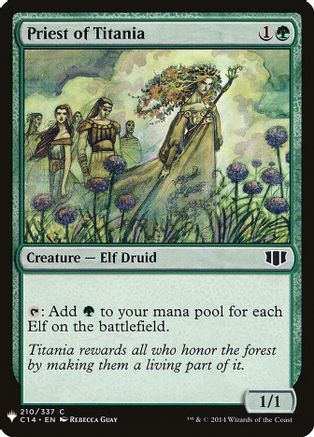 Image of Priest of Titania [Mystery Booster]