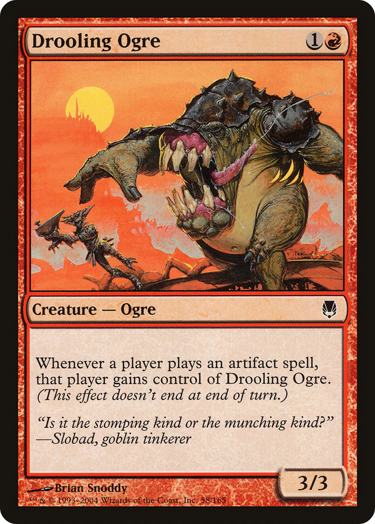 Image of Drooling Ogre [Darksteel]