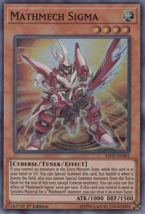 Image of Mathmech Sigma [MYFI-EN001] Super Rare