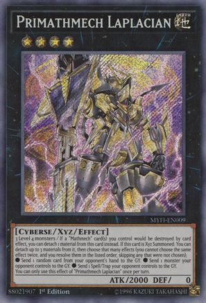Image of Primathmech Laplacian [MYFI-EN009] Secret Rare