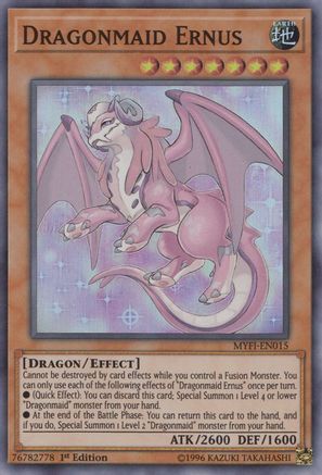 Image of Dragonmaid Ernus [MYFI-EN015] Super Rare