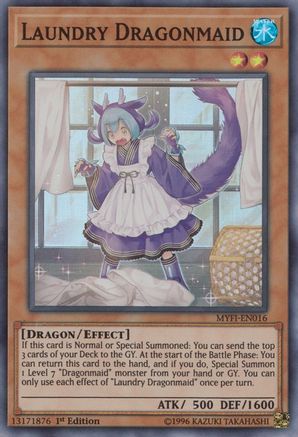 Image of Laundry Dragonmaid [MYFI-EN016] Super Rare