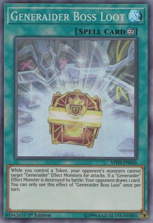 Image of Generaider Boss Loot [MYFI-EN036] Super Rare