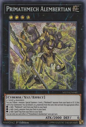 Image of Primathmech Alembertian [MYFI-EN040] Secret Rare