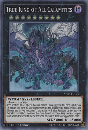 Image of True King of All Calamities [MYFI-EN049] Super Rare