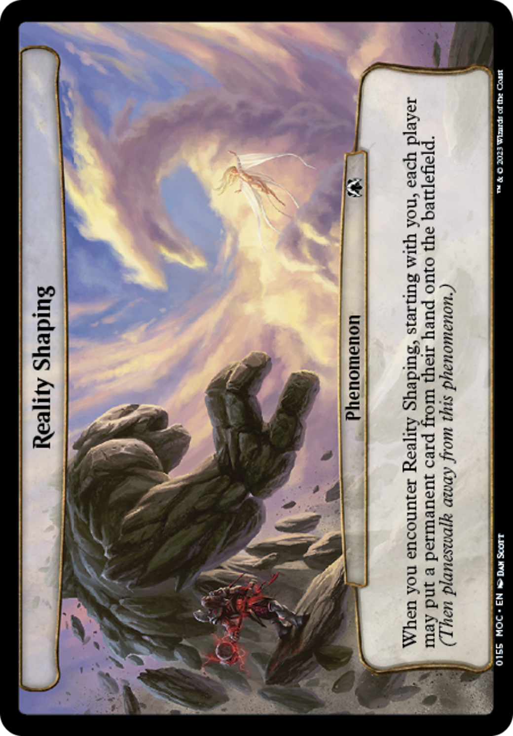 Image of Reality Shaping [March of the Machine Commander]