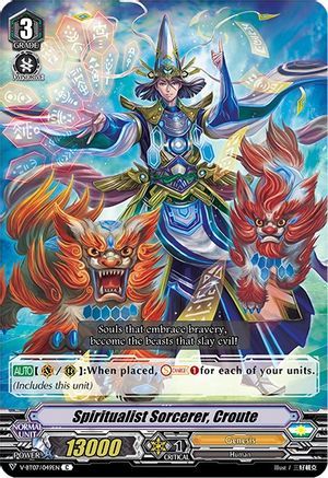 Image of Spiritualist Sorcerer, Croute (INFINIDEITY CRADLE)