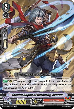 Image of Stealth Rogue of Barbarity, Akurao (INFINIDEITY CRADLE)